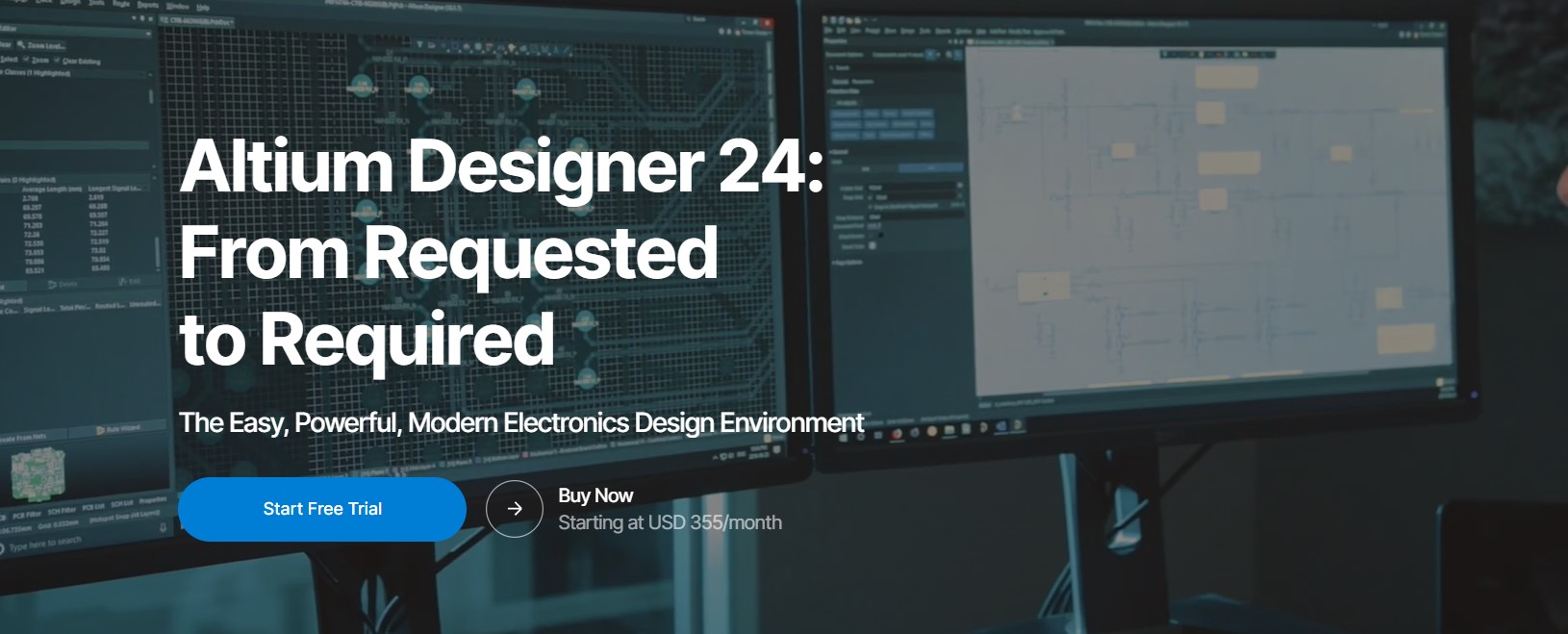 Altium Designer 24 คือซอฟต์แวร์ออกแบบพีซีบี อันดับ#1 ของโลก ใช้งานง่าย แม่นยำ รองรับงานออกแบบหลายหลาย ….